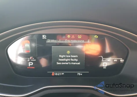 2021 Audi A4 Premium Plus 40 z USA, uszkodzony, nr VIN WAUBBAF4XMA039145